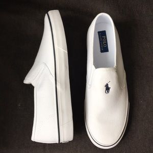 POLO RALPH LAUREN White Mytton Shoes